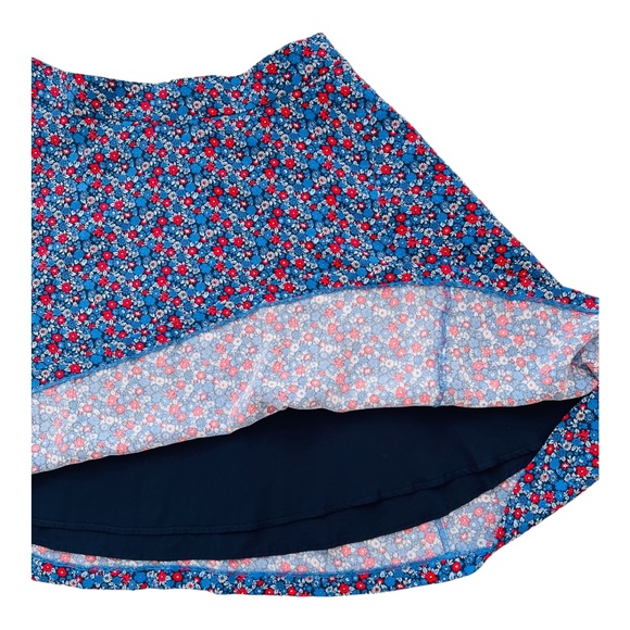 Tommy Hilfiger Multicolor Floral Print A-Line Skirt Women's Size 6 Flare - Picture 4 of 14